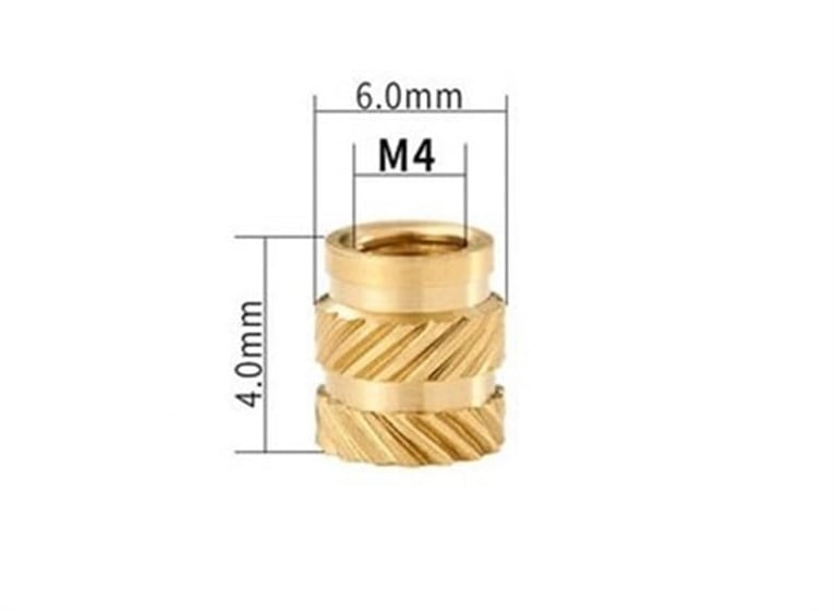 M4 insert Somun imalatı